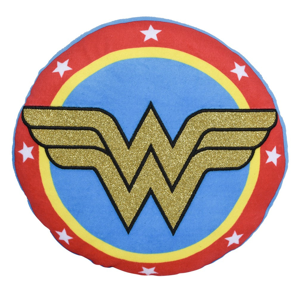 Justice League Logo Pancake Plush Assortment (1 PC)