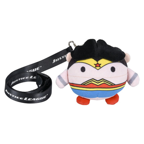 Justice League Squishy Lanyard Asst