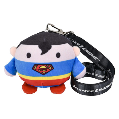 Justice League Squishy Lanyard Asst