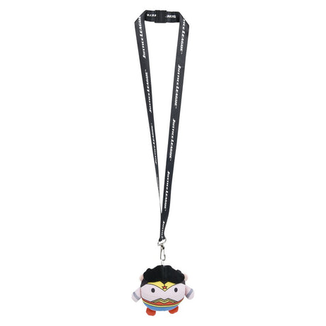 Justice League Squishy Lanyard Asst