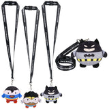 Justice League Squishy Lanyard Asst