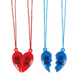 Best Friend Necklace 2pc Set (1 DZ)