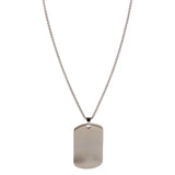 Stainless Steel Dog Tag Necklace (1 DZ)