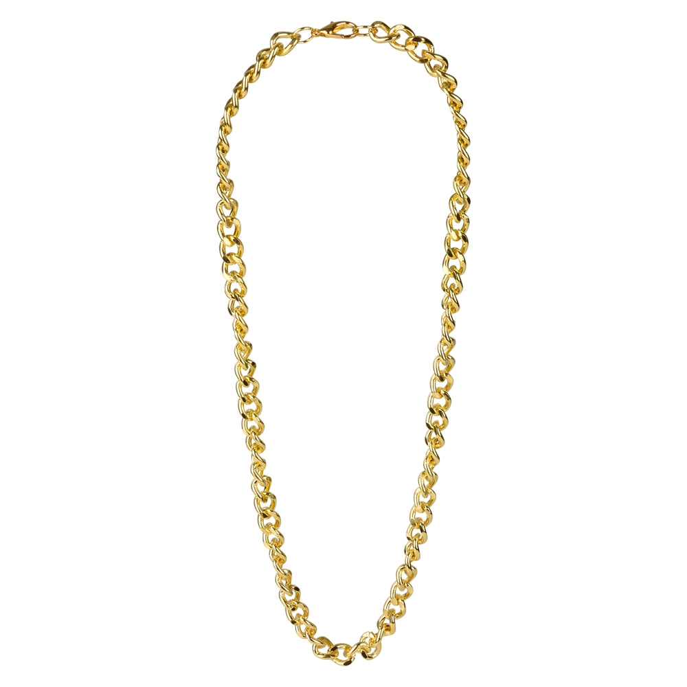 Metal Curb Chain Necklace (1 DZ)