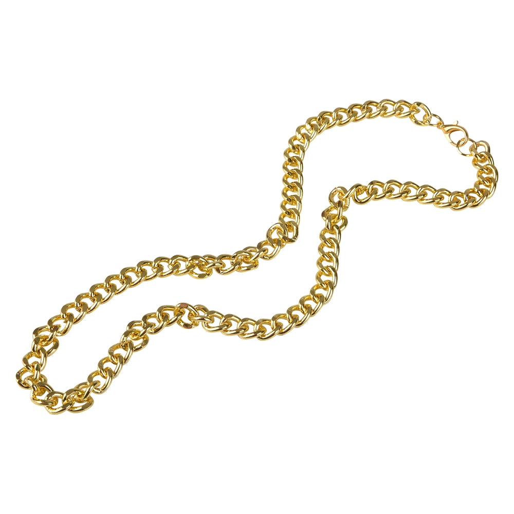 Metal Curb Chain Necklace (1 DZ)