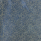 Jordana Embroidered Dotted Velvet Fabric - Ivory, Pewter, Ocean, Peacock, 55" Width (1 Yard)