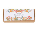 Tears of Joy Tissue Sleeves Wild Flowers Wedding Banderoles 50pcs