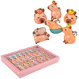 Capybara Plastic Rings 1"