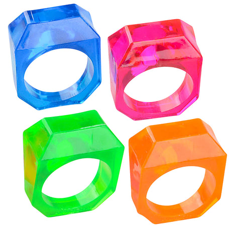 Crystal Rings .75"