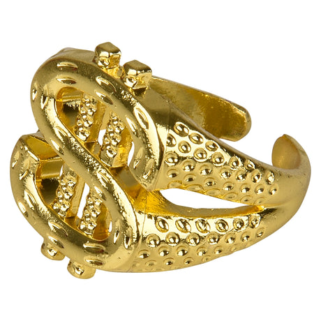 Bling Dollar Sign Ring (24 Pc Display)