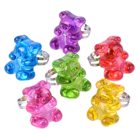 Yummy Bear Ring Display (24 PC)