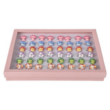 Mushroom Rings 1" Assorted Plastic Rings (48 Pc Box)
