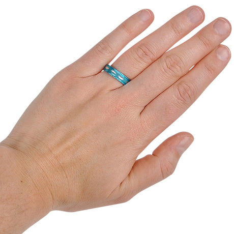 Laser Sparkle Ring .75" (144 Pc Poly Bag)