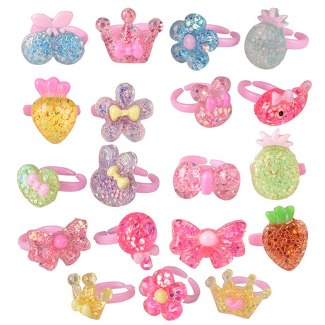 Sparkle Ring Shell Assortment (12 PC Display)