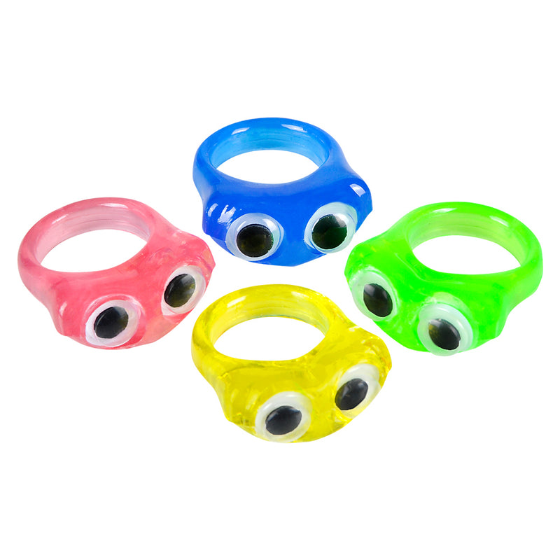 Googly Eye Rings 0.75" (1 DZ)