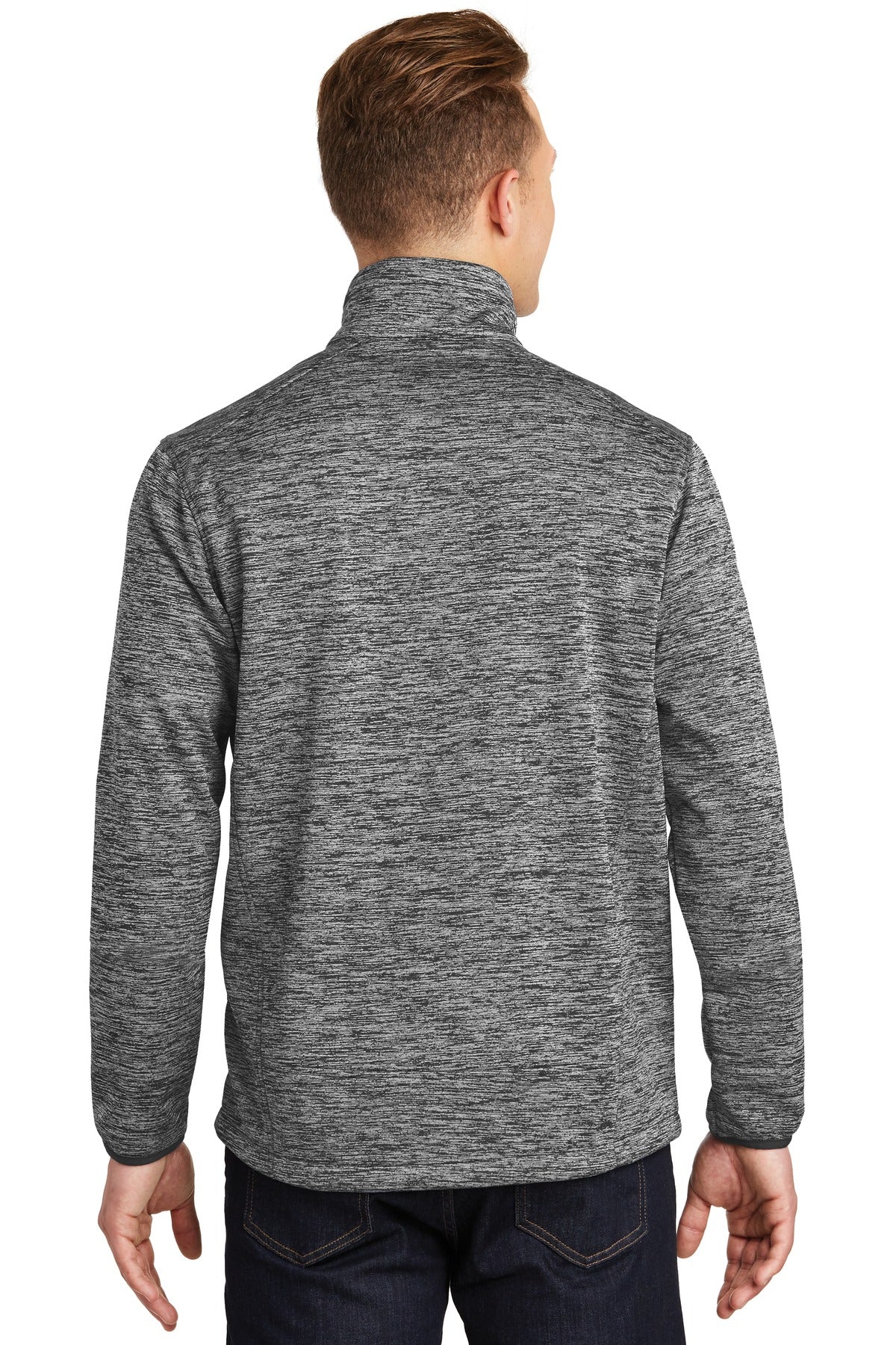 Sport-Tek® PosiCharge® Electric Heather Soft Shell Jacket.