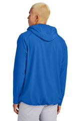 Sport-Tek® Repeat 1/2-Zip Long Sleeve Hooded Jacket