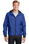 Sport-Tek® Embossed Hooded Wind Jacket