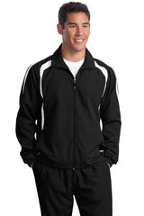 DISCONTINUED Sport-Tek® Tall Colorblock Raglan Jacket