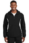 Sport-Tek® Colorblock Raglan Anorak.