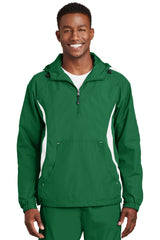 Sport-Tek® Colorblock Raglan Anorak.