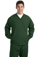 Sport-Tek® Tall V-Neck Raglan Wind Shirt