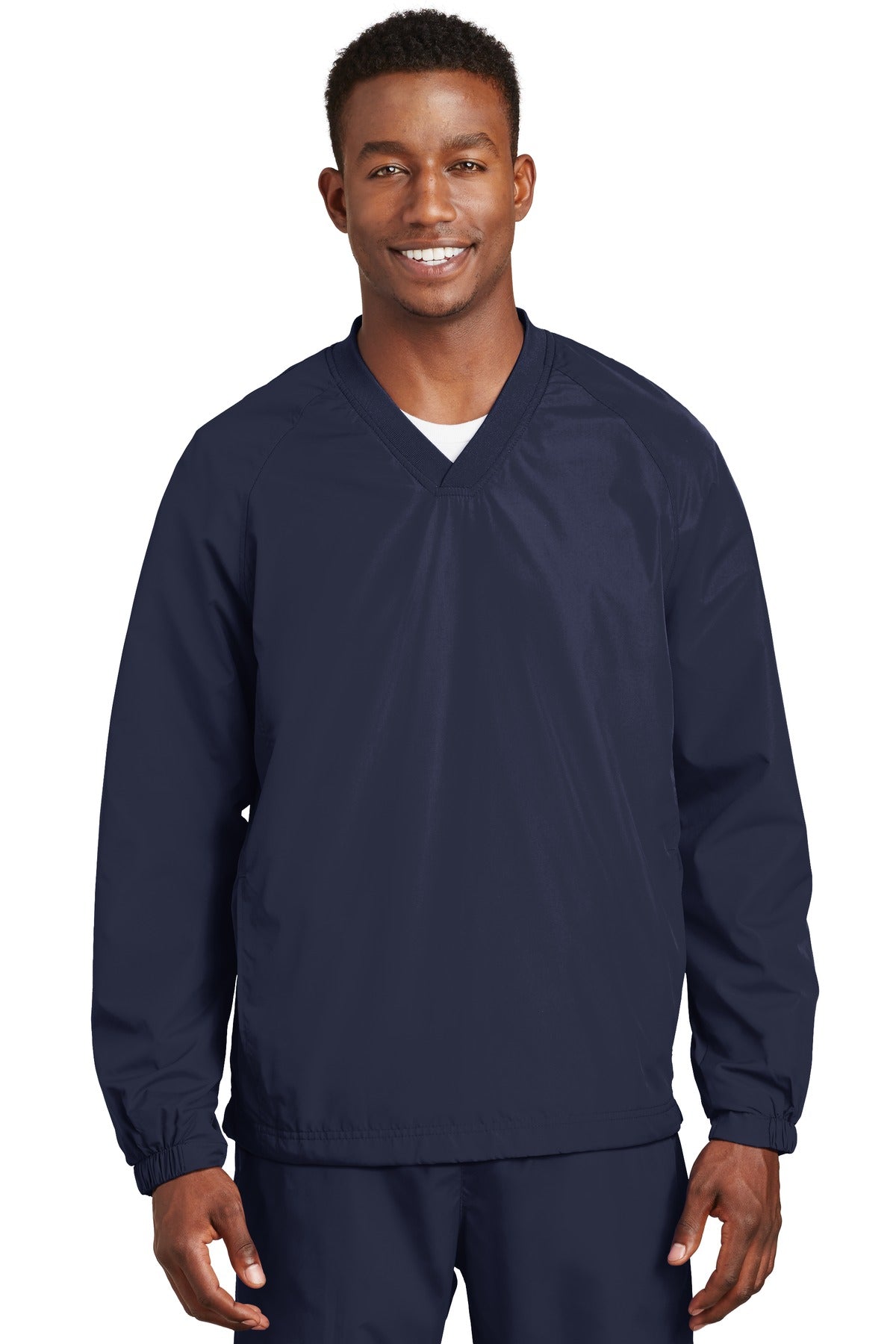 Sport-Tek® V-Neck Raglan Wind Shirt