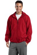 Sport-Tek® Tall Hooded Raglan Jacket