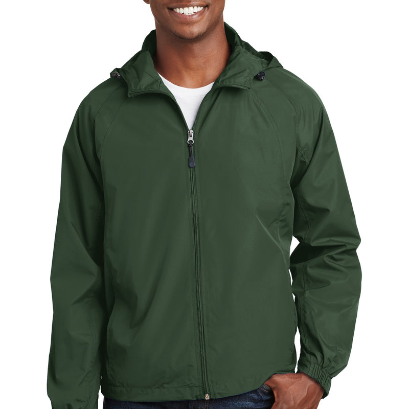 Sport-Tek® Hooded Raglan Jacket