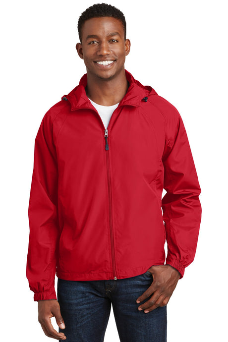 Sport-Tek® Hooded Raglan Jacket