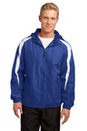 Sport-Tek® Fleece-Lined Colorblock Jacket