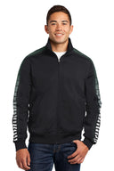 Sport-Tek® Dot Sublimation Tricot Track Jacket