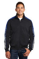 Sport-Tek® Dot Sublimation Tricot Track Jacket