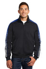 DISCONTINUED Sport-Tek® Dot Sublimation Tricot Track Jacket