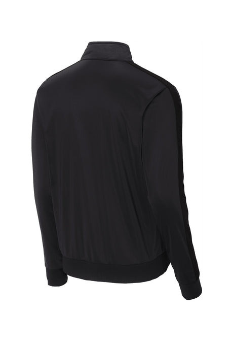 Men's Sport-Tek ® Tricot Sleeve Stripe Track Jacket