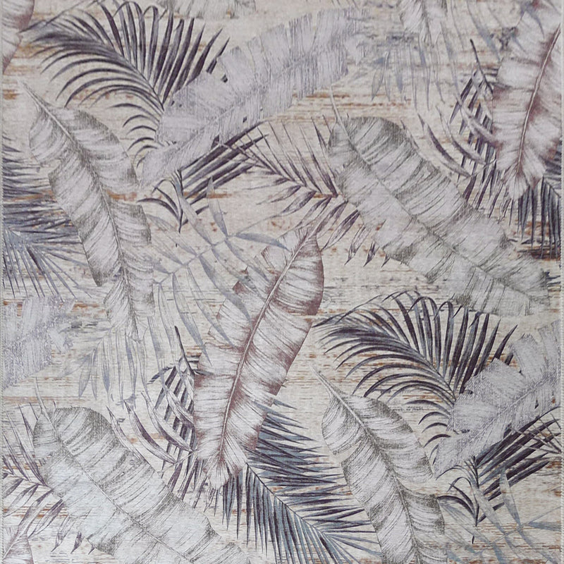 Leaf Comfort Polypropylene Fabric - Vintage Bohemian Print, Bohemian Color, 5' X 7' (1 Unit)
