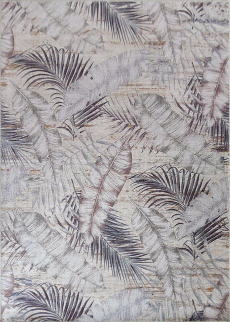 Leaf Comfort Polypropylene Fabric - Vintage Bohemian Print, Bohemian Color, 5' X 7' (1 Unit)