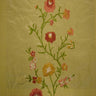Juliet Floral Embroidered Silk Fabric - Biscuit, Bluebell, Sage, Wine, Spice, 54" Width (1 Yard)