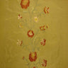 Juliet Floral Embroidered Silk Fabric - Biscuit, Bluebell, Sage, Wine, Spice, 54" Width (1 Yard)