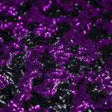 Sequin Mesh Fabric Blue