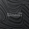Jacquard Wave Nylon Polyester Spandex Fabric - Multiple Colors, Wave Jacquard Texture, 61" Width (1 Yard)