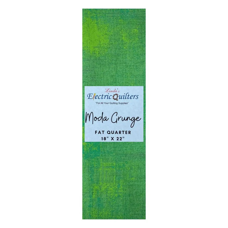 Cotton Fat Quarter Jade Cream Grunge Basics 18 x 22