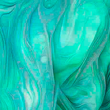 Cotton Fabric Jade Horizons Ombre Wave 44/45"