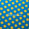 E-Z Dots Matte Nylon Spandex Fabric - Multicolor Polka Dots, 58/60" Width (1 Yard)