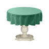 Tablecloth Dull Bridal Satin Fabric - Solid Color, 58" Round (1 Piece)