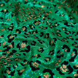Jag City Shattered Glass Foiled Spandex Nylon Spandex Fabric - Shattered Glass Foil, 56" Width (1 Yard)