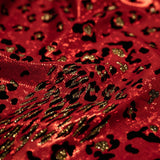 Jag City Shattered Glass Foiled Spandex Fabric - Animal Print, 56" Width (1 Yard)