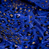 Jag City Shattered Glass Foiled Spandex Nylon Spandex Fabric - Shattered Glass Foil, 56" Width (1 Yard)