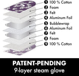 Cotton Ironing Mat and Glove Bundle Jaipur Purple