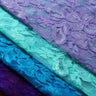 Jasmine Stretch Lace Nylon Spandex Fabric - Assorted Colors, Floral Lace, 58/60" Width (1 Yard)